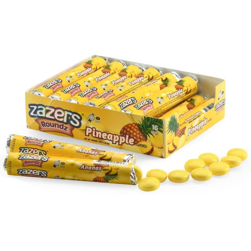 Zazers Chewy Roll Pineapple