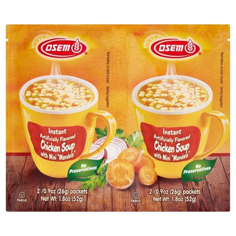 Osem Chicken & Mandel 2 Packet Soup