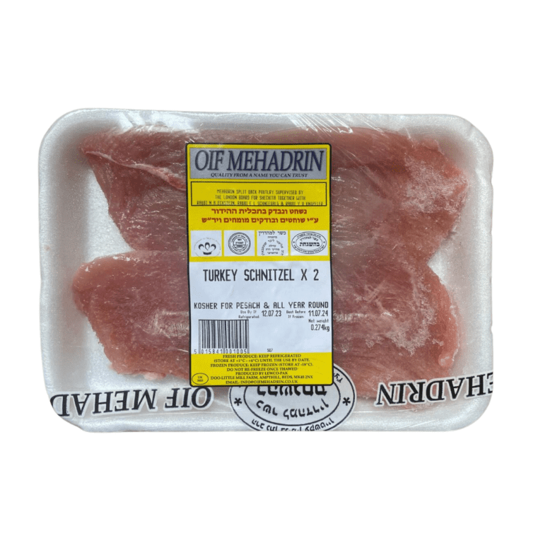 Oif Mehadrin Turkey Schnitzel