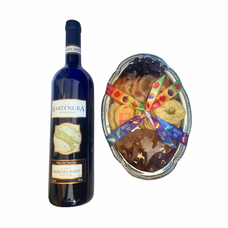 Wine and Dried Fruit Gift Combo