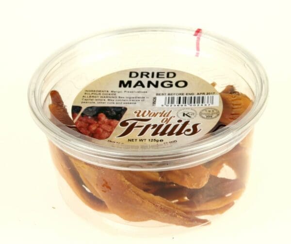 World of Nuts Dry Sliced Mango