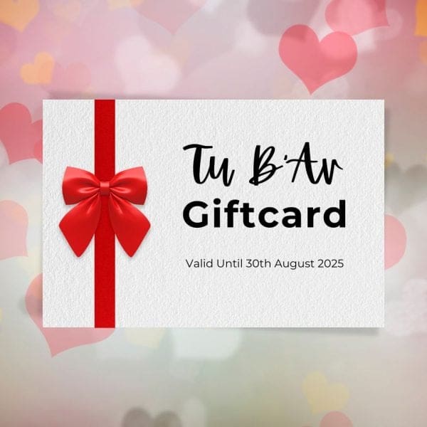 Tu B'Av Gift Card