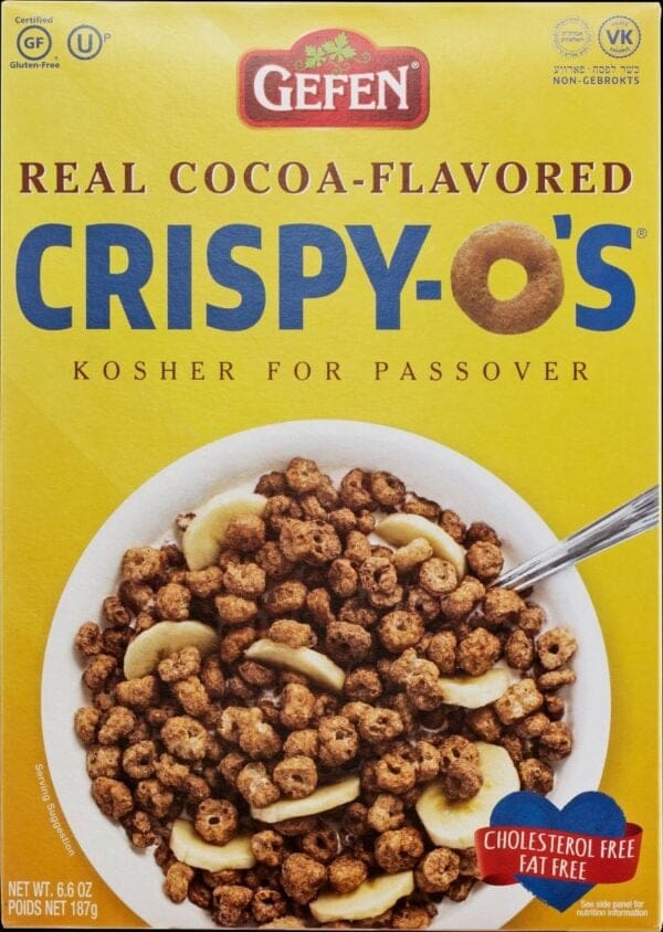 Gefens Passover Crispy O's Plain Loops